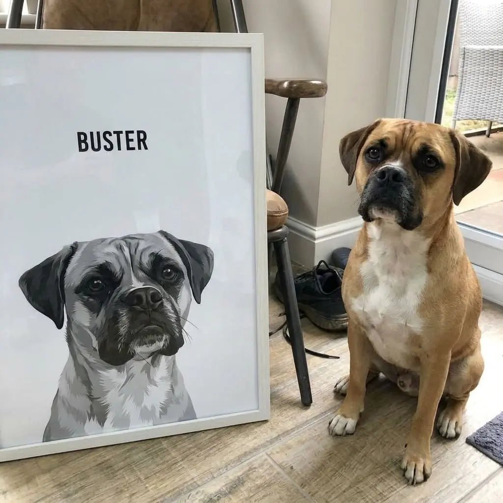 Custom Pet Portrait - One Pet