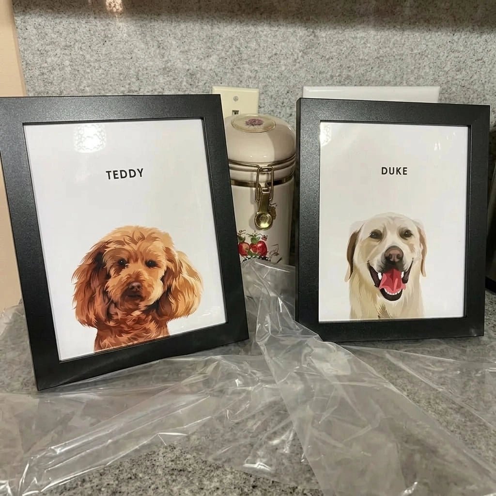 Custom Pet Portrait - One Pet