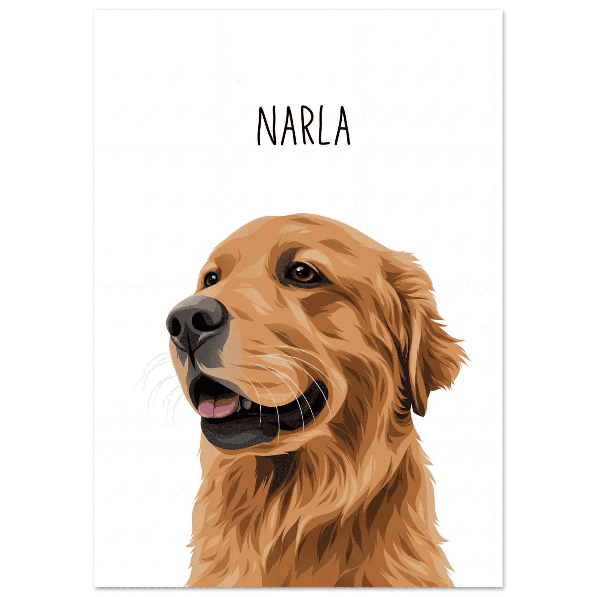 Custom Pet Portrait - One Pet